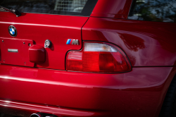 2002 BMW M Coupe in Imola Red 2 over Black Nappa