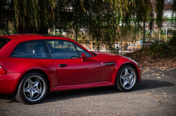 2002 BMW M Coupe in Imola Red 2 over Black Nappa