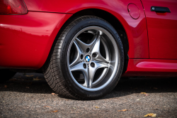 2002 BMW M Coupe in Imola Red 2 over Black Nappa