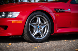 2002 BMW M Coupe in Imola Red 2 over Black Nappa