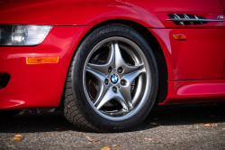 2002 BMW M Coupe in Imola Red 2 over Black Nappa