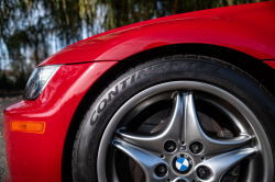 2002 BMW M Coupe in Imola Red 2 over Black Nappa