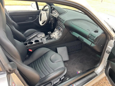 2002 BMW M Coupe in Titanium Silver Metallic over Black Nappa