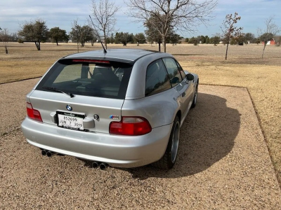 2002 BMW M Coupe in Titanium Silver Metallic over Black Nappa