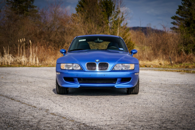 2002 BMW M Coupe in Estoril Blue Metallic over Estoril Blue & Black Nappa