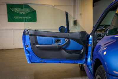2002 BMW M Coupe in Estoril Blue Metallic over Estoril Blue & Black Nappa