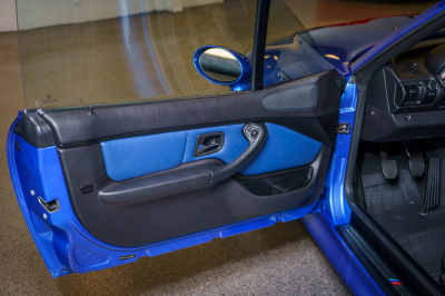 2002 BMW M Coupe in Estoril Blue Metallic over Estoril Blue & Black Nappa