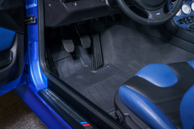2002 BMW M Coupe in Estoril Blue Metallic over Estoril Blue & Black Nappa