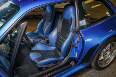 2002 BMW M Coupe in Estoril Blue Metallic over Estoril Blue & Black Nappa