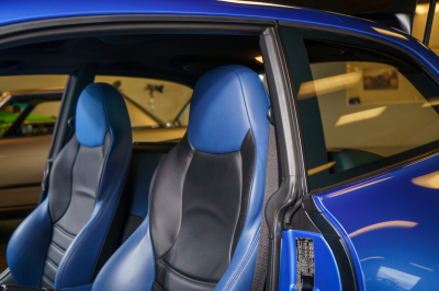 2002 BMW M Coupe in Estoril Blue Metallic over Estoril Blue & Black Nappa