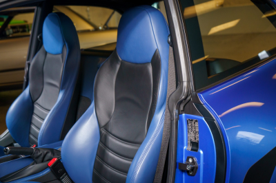 2002 BMW M Coupe in Estoril Blue Metallic over Estoril Blue & Black Nappa
