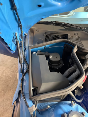 2002 BMW M Coupe in Estoril Blue Metallic over Estoril Blue & Black Nappa