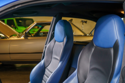 2002 BMW M Coupe in Estoril Blue Metallic over Estoril Blue & Black Nappa