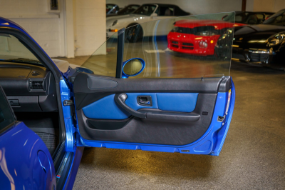 2002 BMW M Coupe in Estoril Blue Metallic over Estoril Blue & Black Nappa