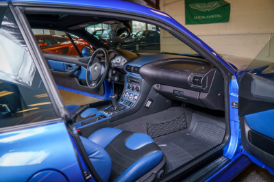 2002 BMW M Coupe in Estoril Blue Metallic over Estoril Blue & Black Nappa
