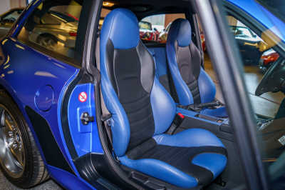 2002 BMW M Coupe in Estoril Blue Metallic over Estoril Blue & Black Nappa