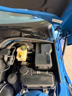 2002 BMW M Coupe in Estoril Blue Metallic over Estoril Blue & Black Nappa