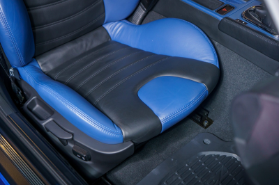 2002 BMW M Coupe in Estoril Blue Metallic over Estoril Blue & Black Nappa