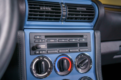 2002 BMW M Coupe in Estoril Blue Metallic over Estoril Blue & Black Nappa