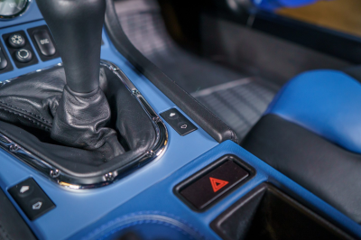 2002 BMW M Coupe in Estoril Blue Metallic over Estoril Blue & Black Nappa