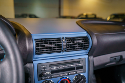 2002 BMW M Coupe in Estoril Blue Metallic over Estoril Blue & Black Nappa