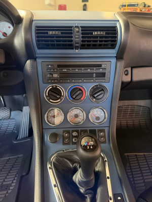 2002 BMW M Coupe in Estoril Blue Metallic over Estoril Blue & Black Nappa