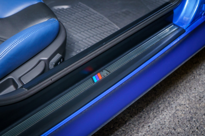 2002 BMW M Coupe in Estoril Blue Metallic over Estoril Blue & Black Nappa