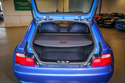 2002 BMW M Coupe in Estoril Blue Metallic over Estoril Blue & Black Nappa