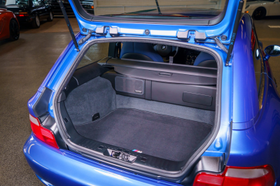 2002 BMW M Coupe in Estoril Blue Metallic over Estoril Blue & Black Nappa