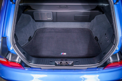2002 BMW M Coupe in Estoril Blue Metallic over Estoril Blue & Black Nappa