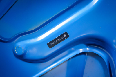 2002 BMW M Coupe in Estoril Blue Metallic over Estoril Blue & Black Nappa