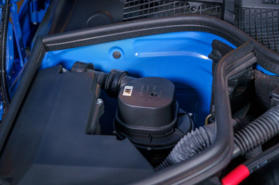 2002 BMW M Coupe in Estoril Blue Metallic over Estoril Blue & Black Nappa