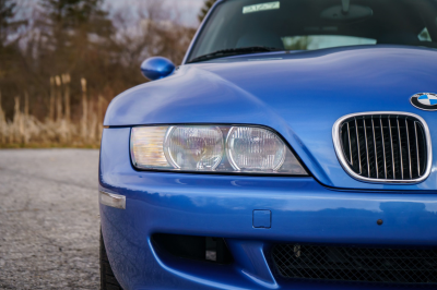 2002 BMW M Coupe in Estoril Blue Metallic over Estoril Blue & Black Nappa