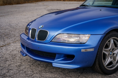 2002 BMW M Coupe in Estoril Blue Metallic over Estoril Blue & Black Nappa