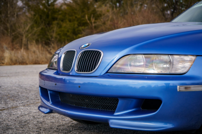 2002 BMW M Coupe in Estoril Blue Metallic over Estoril Blue & Black Nappa