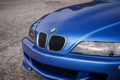 2002 BMW M Coupe in Estoril Blue Metallic over Estoril Blue & Black Nappa