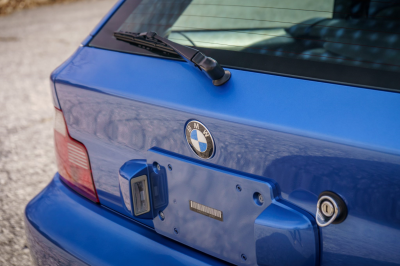 2002 BMW M Coupe in Estoril Blue Metallic over Estoril Blue & Black Nappa