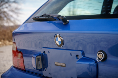 2002 BMW M Coupe in Estoril Blue Metallic over Estoril Blue & Black Nappa