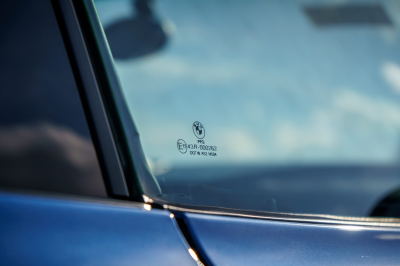 2002 BMW M Coupe in Estoril Blue Metallic over Estoril Blue & Black Nappa