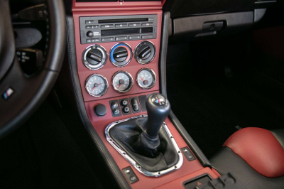 2002 BMW M Coupe in Steel Gray Metallic over Imola Red & Black Nappa