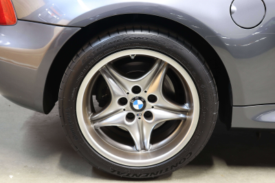 2002 BMW M Coupe in Steel Gray Metallic over Imola Red & Black Nappa