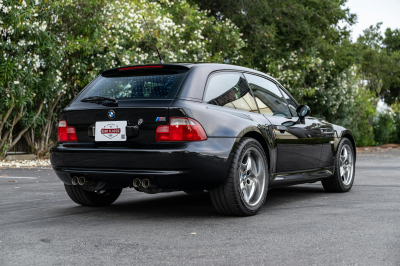 2002 BMW M Coupe in Black Sapphire Metallic over Imola Red & Black Nappa
