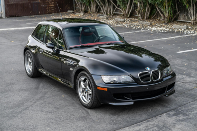 2002 BMW M Coupe in Black Sapphire Metallic over Imola Red & Black Nappa