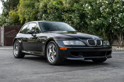 2002 BMW M Coupe in Black Sapphire Metallic over Imola Red & Black Nappa