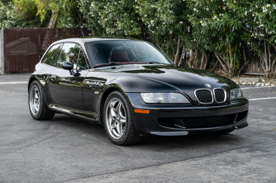 2002 BMW M Coupe in Black Sapphire Metallic over Imola Red & Black Nappa