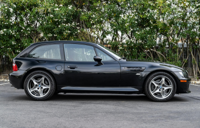 2002 BMW M Coupe in Black Sapphire Metallic over Imola Red & Black Nappa