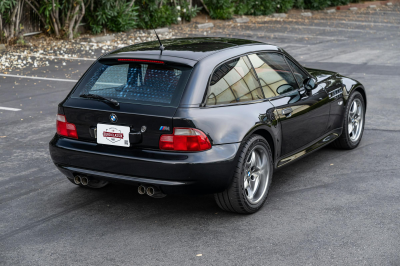 2002 BMW M Coupe in Black Sapphire Metallic over Imola Red & Black Nappa