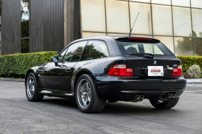 2002 BMW M Coupe in Black Sapphire Metallic over Imola Red & Black Nappa