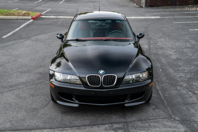 2002 BMW M Coupe in Black Sapphire Metallic over Imola Red & Black Nappa