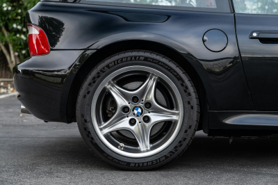 2002 BMW M Coupe in Black Sapphire Metallic over Imola Red & Black Nappa